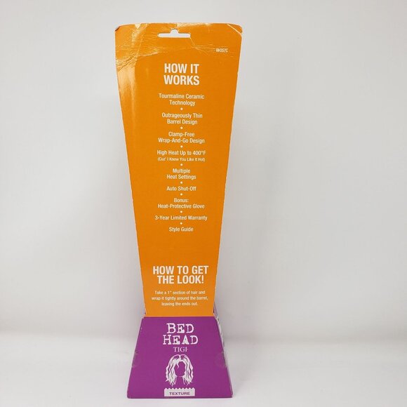 Bed Head Textrovert Tourmaline Ceramic Texturizing Iron - Picture 2 of 3